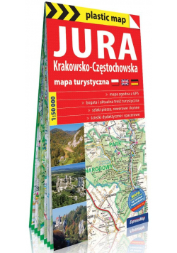 Plastic map Jura Krakowsko-Częstochowska 1:50 000
