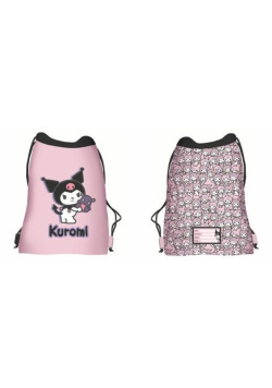 Worek na obuwie Kuromi pink