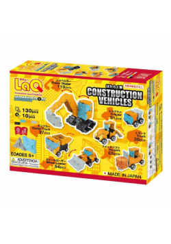 Klocki edukacyjne LaQ Construction Vehicles