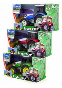 Traktor 1:32 niebieski ver. 1