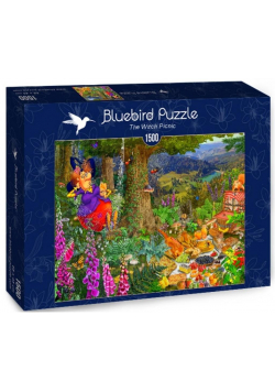 Puzzle 1500 Francois Ruyer, Czarownica na pikniku