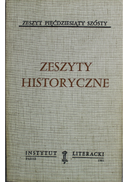 Zeszyty Historyczne Zeszyt 56