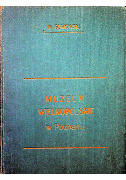 Muzeum Wielkopolskie w Poznaniu 1924 r