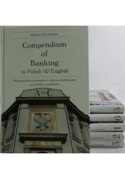 Kompendium terminów z zakresu bankowości po polsku i angielsku 6 tomów
