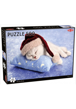 Puzzle 500 Christmas Kitten