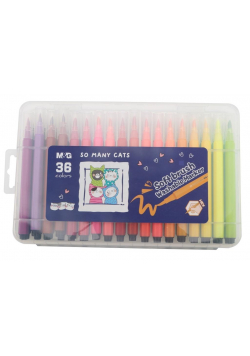 Pisak art. pędzelkowy 36 kol So Many Cats M&G