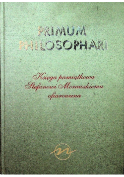 Primum Philosophari