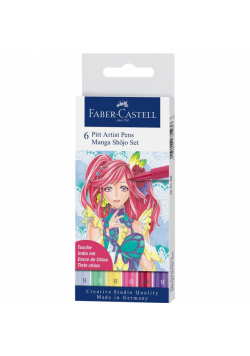 Pisaki Pitt Artist Pen Manga Shojo 6szt