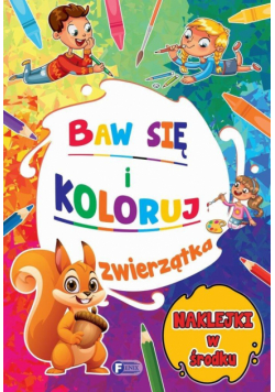 Zwierzątka. Baw się i koloruj