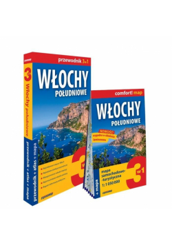 Włochy południowe 3w1: przewodnik + atlas + mapa
