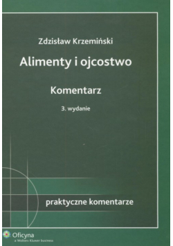 Alimenty i ojcostwo Komentarz