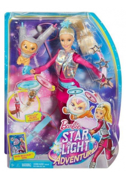 Lalka Barbie i latający kotek Gwiezdna Przygoda