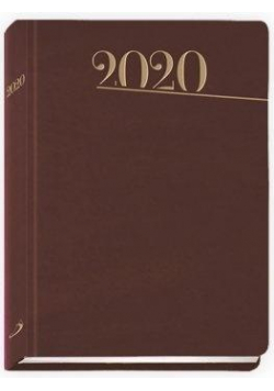 Terminarz 2020 B7 Standard bordowy