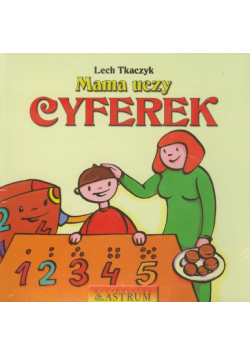 Mama uczy cyferek z płytą CD