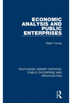 Economic Analysis and Public Enterprises