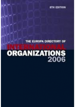 The Europa Directory of International Organizations 2006