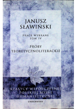 Próby teoretycznoliterackie