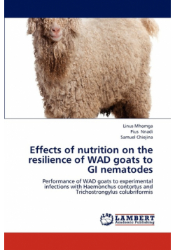 Effects of Nutrition on the Resilience of Wad Goats to GI Nematodes