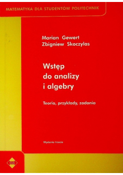 Wstęp do analizy i algebry