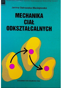 Mechanika ciał odkształcalnych