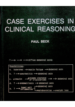 Case Exercises in Clinical reasoning