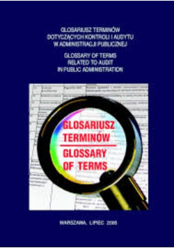 Glosariusz terminów dotyczących kontroli
