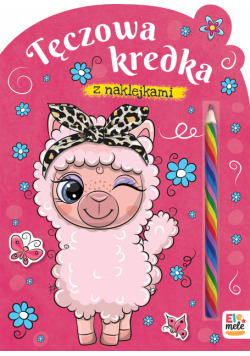 Lama. Tęczowa kredka