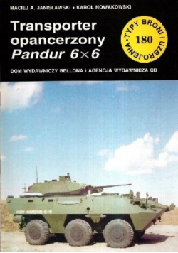 Typy broni i uzbrojenia Tom 180 Transporter opancerzony pandur 6x6