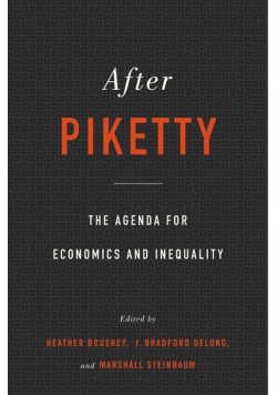 After Piketty: The Agenda for Economics and Inequality