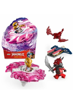 LEGO(R) NINJAGO 71824 (6szt) Smoczy spinner Spinjitz
