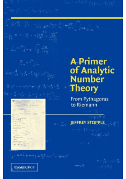 A Primer of Analytic Number Theory