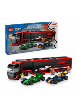 LEGO(R) CITY 60445 (3szt) Ciężarówka z bolidami RB20