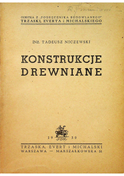 Konstrukcje drewniane 1950 r