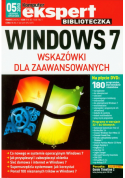 Windows 7 wskazówki dla zaawansowanych z płytą DVD
