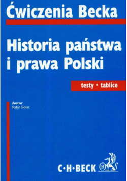 Historia państwa i prawa Polski testy tablice