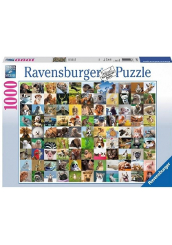 Puzzle 1000 99 Zabawnych zwierząt