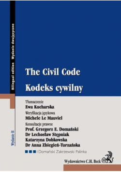 Kodeks cywilny. The Civil Code