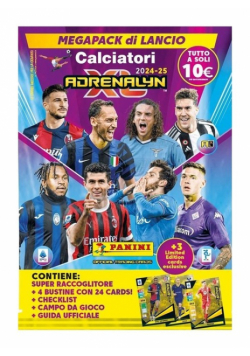 Panini Calciatori Liga Włoska 2025 Megazestaw Startowy