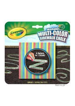 Kreda multikolorowa 5 sztuk CRAYOLA