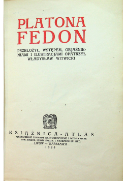 Platona Fajdros 1925 r.