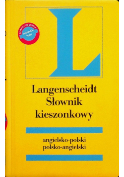 Słownik kieszonkowy polsko-angielski, angielsko-polski, Langenscheidt
