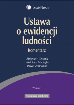 Ustawa o ewidencji ludności Komentarz