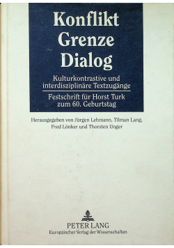Konflikt Grenze Dialog