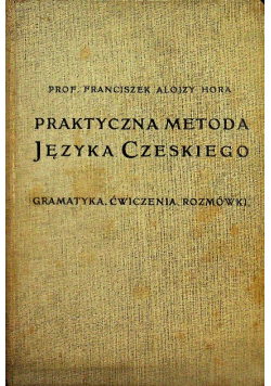Praktyczna metoda języka czeskiego 1912 r.