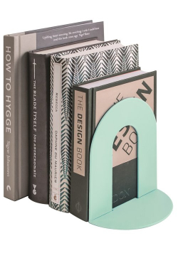 Book End - podpórka pod książki - miętowa