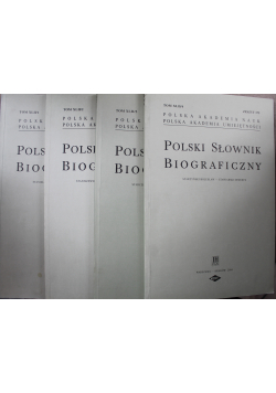 Polski słownik biograficzny Tom XLII 4 Zeszyty