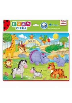 Miękkie puzzle A4 Śmieszne zdjęcia Zoo