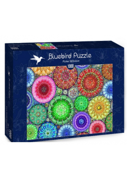 Puzzle 1000 Kolorowe rozety