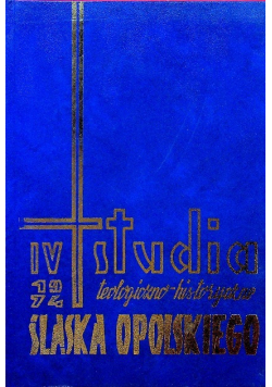 Studia teologiczno - historyczne Śląska Opolskiego