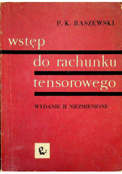 Wstęp do rachunku tensorowego